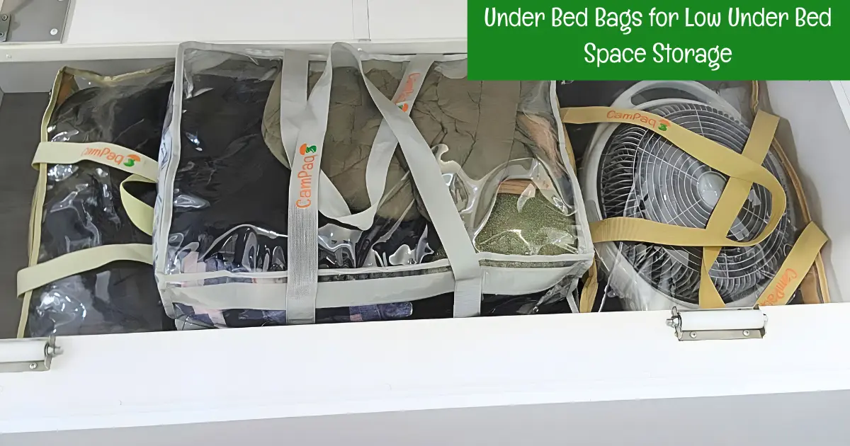 Under bed storage bags