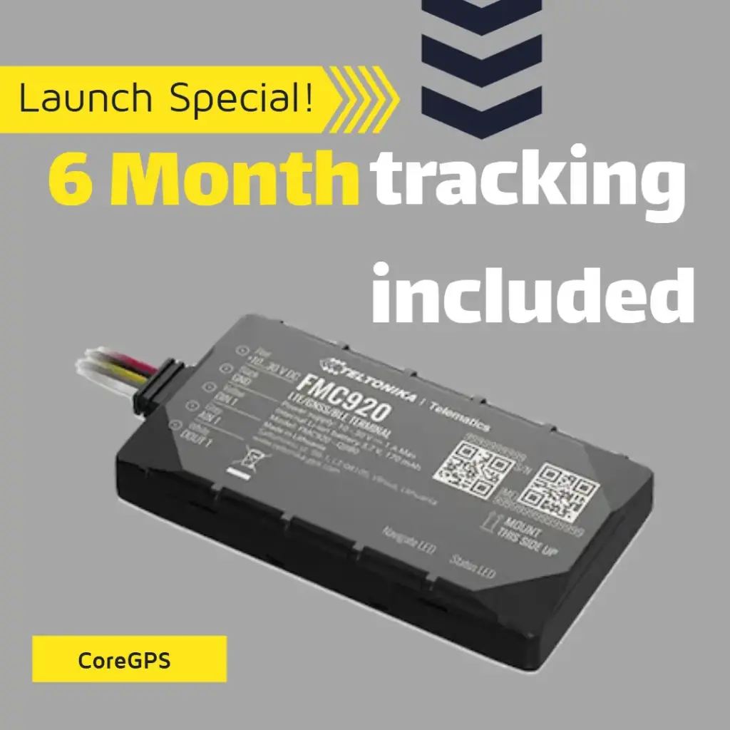🚀 CoreGPS Launch Special – GPS Tracker with 6 Months of Free Tracking! 🛰️